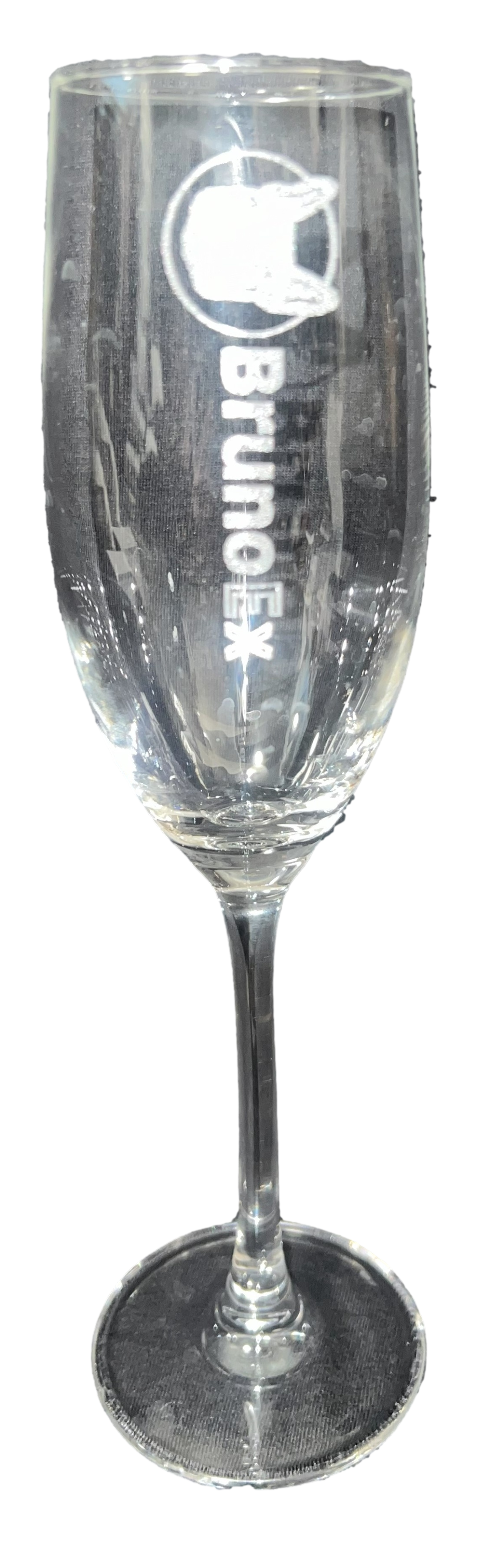 BrunoEx Custom Champagne Glasses (Qty 2)